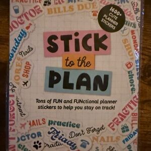 Stick to the Plan Planner Stickers